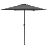 vidaXL Zunanji senčnik z aluminijastim drogom 270x246 cm antraciten, (20609959) | Shoptok.si