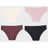 Sinsay Bešavne rebraste gaćice 4 pack | shoptok.hr