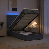  od pjene s madracem i LED-om Tamnosiva 90 x 190 cm | shoptok.hr