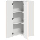  Zidni kutni ormar PORTO Smeđi hrast 57 x 57 x 100 cm | Eponuda.com