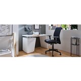 Hom`in pisalna miza kovina, leseni material bela, barve kroma | Shoptok.si
