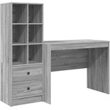  Stol s ladicama 2 pcs Siva Sonoma | Eponuda.ba