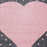 Ayyildiz Carpets Rožnata/siva otroška preproga 80x150 cm Bambi – | Shoptok.si