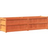 Maison Chic Vrtno cvetlično korito - Cvetlični Lonec voščeno rjavo 180x50x50cm trdna borovina, (21790075) | Shoptok.si