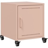  The Living Store Nočna omarica roza 36x38,5x43,5 cm jeklo - Nočna Omarica, (21497296) | Shoptok.si
