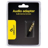 Gembird A 6.35M 3.5F 6.35mm stereo plug to 3.5mm stereo socket CAGP23930BK | ePonuda.com