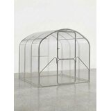  Modularni čelični plastenik Flora,10 mx2.64m, samo okvir, razmak između lukova 0.67m Slike