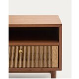 Kave Home Smeđi noćni ormarić u dekoru oraha Elan – | shoptok.hr