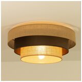  plafonsko svetlo wenta 1xE27/60W/230V prečnik 50 cm juta/braon | Eponuda.com