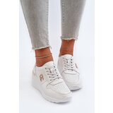 S. BARSKI Women's Leather Wedge Sneakers White D&A LR810 | Shoptok.si