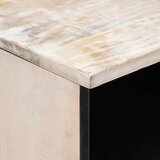 TV ormar s pohranom Bijelo 70 x 33,5 x 46 cm Čvrsto drvo manga | shoptok.hr