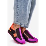 Maciejka Leather Wedge Sneakers Black | shoptok.hr