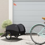 Prikolica za bicikl crna 30 kg željezna | shoptok.hr