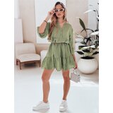 DStreet Sukienka letnia muślinowa LYVONNE ciemnozielona | Shoptok.si