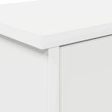  Vješalica za kapute na zidu s policom Bijelo 50 x 20 x 30 cm | shoptok.hr