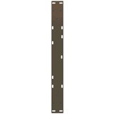 noge jedilne mize v-oblika 2 kosa naravno jeklo 70x(30-31,3) cm | Shoptok.si