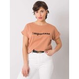 FANCY T-shirt-FA-TS-6936.82P-camel | Shoptok.si