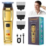 INF LCD Digitalni Zaslon USB Polnilni Strižnik Las - Profesionalni Brezžični Gold, (5000098792) | Shoptok.si