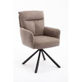  Oblazinjen jedilni stol OASIS (svetlo rjava) | Shoptok.si