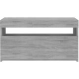 TV ormarić s LED svjetlima siva boja hrasta 75 x 35 x 40 cm | Eponuda.com