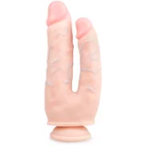 EasyToys - Dildo Collection Dvojni dildo 25 cm, kožni