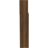  Uzglavlje s ormarićem boja smeđeg hrasta 200 x 19 x 103 5 cm | shoptok.hr