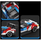  Tehnički blokovi Superauto RACING boja, spojler 363-dijelni ZA5780 | shoptok.hr