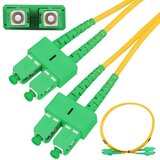 Extralink Patchcord SC/APC-SC/APC SM G.652D Duplex 3.0mm 1.0m PVC ( 5718 ) | ePonuda.com
