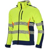 Lahti Pro reflektirajuća softshell jakna žuto-plava L4094401 | shoptok.hr