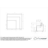 Miuform Bež modularna sjedeća garnitura Lulu – | shoptok.hr