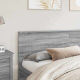  Uzglavlje s uzglavljem Siva Sonoma 200 cm Konstruirano drvo | shoptok.hr