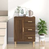  Komoda boja smeđeg hrasta 69 5 x 34 x 90 cm konstruirano drvo | shoptok.hr