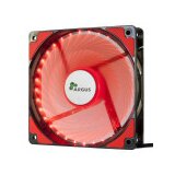 InterTech Ventilator Argus L-12025 RD rdeč LED 120 mm | Shoptok.si