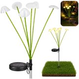  Solarna vrtna lampa s ukrasnim gljivama 70cm Cene
