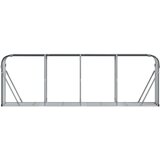 vidaXL Nosilec za polena antraciten 300x45x100 cm pocinkano jeklo | Shoptok.si