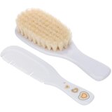 Canpol Newborn Baby Baby Brush With Comb Hearts češalj za kosu 1 kom | shoptok.hr