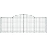  Lučne gabionske košare 2 kom 300x50x100/120cm pocinčano željezo | shoptok.hr