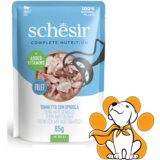 Schesir Cat Pouch Tuna & Seabass in Jelly 85g, Fileti Tune i Brancina u Želeu | ePonuda.com