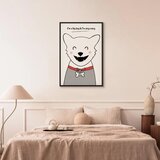  Slika - Doggy Harry (1 Part) Vertical 60x90 U crnom drvenom okviru | shoptok.hr