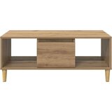 vidaXL Kava Stol Umjetnički hrast 90 x 50 x 26.5 cm Konstruirano drvo | shoptok.hr
