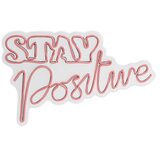 WALLXPERT dekorativna plastična led rasveta stay positive pink | ePonuda.com