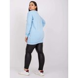 RELEVANCE Sweatshirt-RV-BL-7124.01-light blue | Shoptok.si