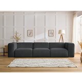 Bobochic Paris Temno siva sedežna garnitura 345 cm Zephyr – | Shoptok.si