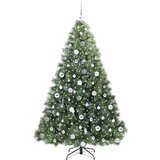 vidaXL Umjetno božićno drvce s stalakom Zelena 180 cm PE i PVC | shoptok.hr