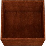  Sadilice 2 kom 32 x 30 x 29 cm od čelika COR-TEN | shoptok.hr