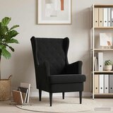  Fotelja Crna Baršun | shoptok.hr