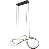 Trio Select Crna LED viseća svjetiljka s metalnim sjenilom Nala – | shoptok.hr