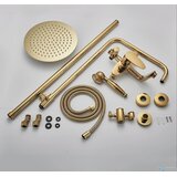 EYN Zlati nadometni tuš sistem | Prha ZNT1699 | Shoptok.si