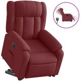 vidaXL Električni naslonjač na podizanje od tkanine boja vina Cijene