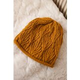 Kesi Women's cap Leaves K245 mustard | shoptok.hr